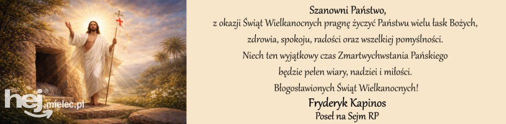 Wielkanocne życzenia dla mielczan! Sprawdź od kogo!