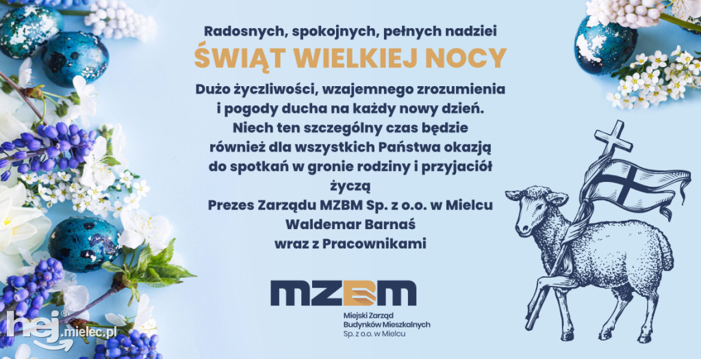 Wielkanocne życzenia dla mielczan! Sprawdź od kogo!