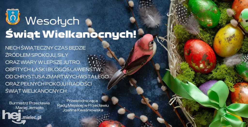 Wielkanocne życzenia dla mielczan! Sprawdź od kogo!