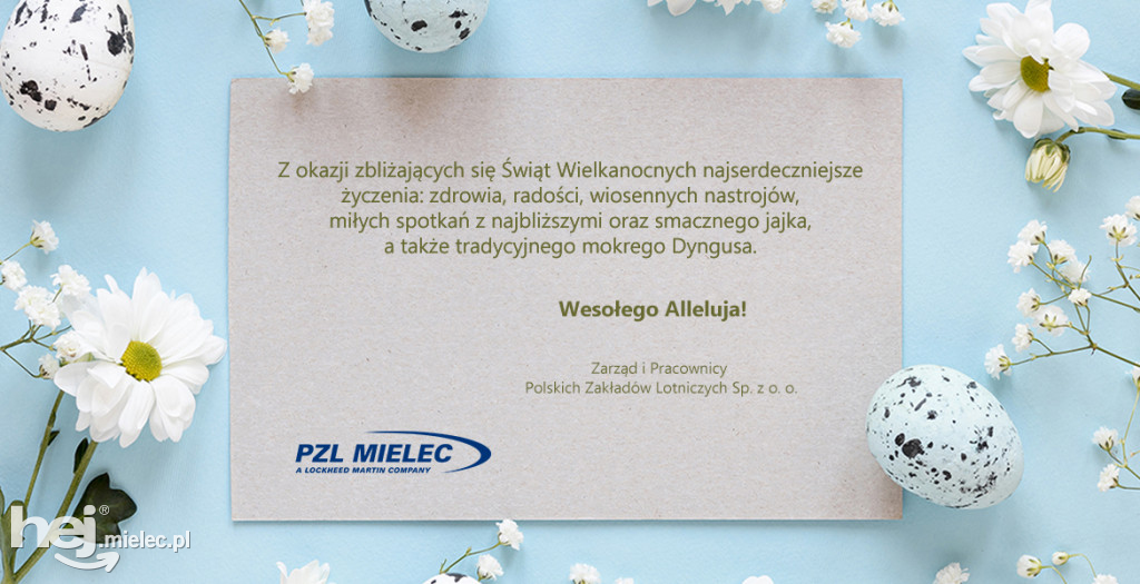 Wielkanocne życzenia dla mielczan! Sprawdź od kogo!