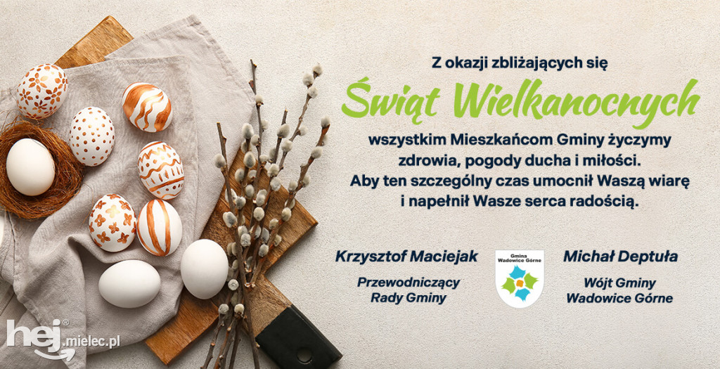 Wielkanocne życzenia dla mielczan! Sprawdź od kogo!