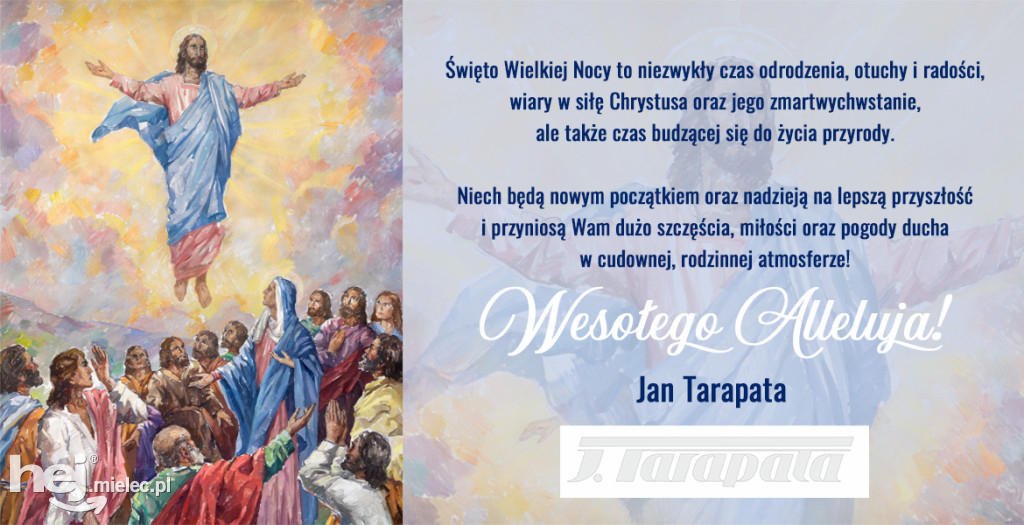 Wielkanocne życzenia dla mielczan! Sprawdź od kogo!