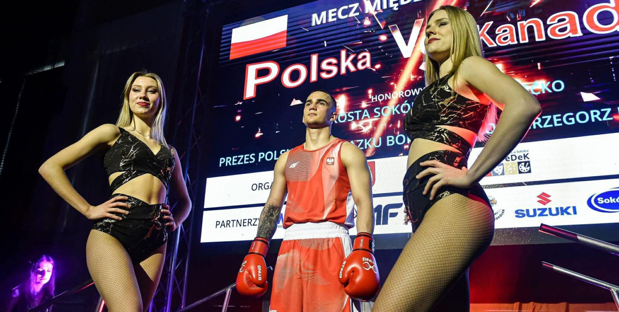 Jakub Pałka zwycięża w meczu Polska – Kanada