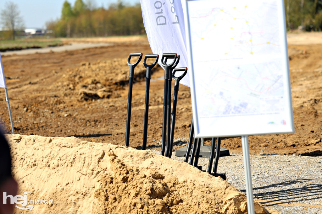 Teren budowy tzw. obwodnicy lotniskowej