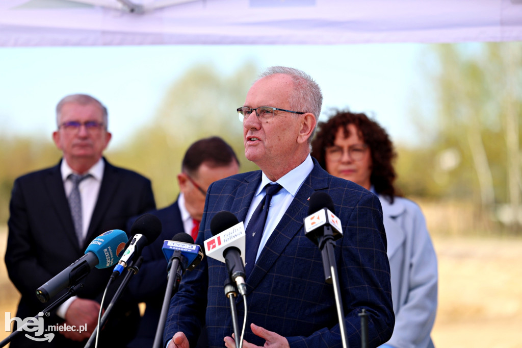 Teren budowy tzw. obwodnicy lotniskowej