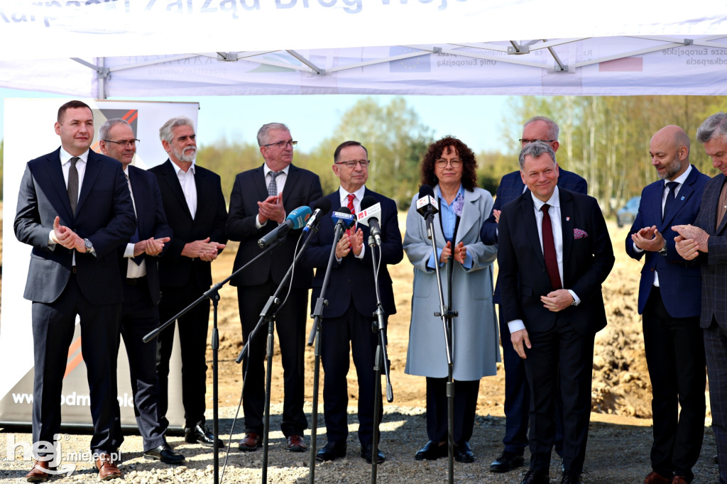 Teren budowy tzw. obwodnicy lotniskowej