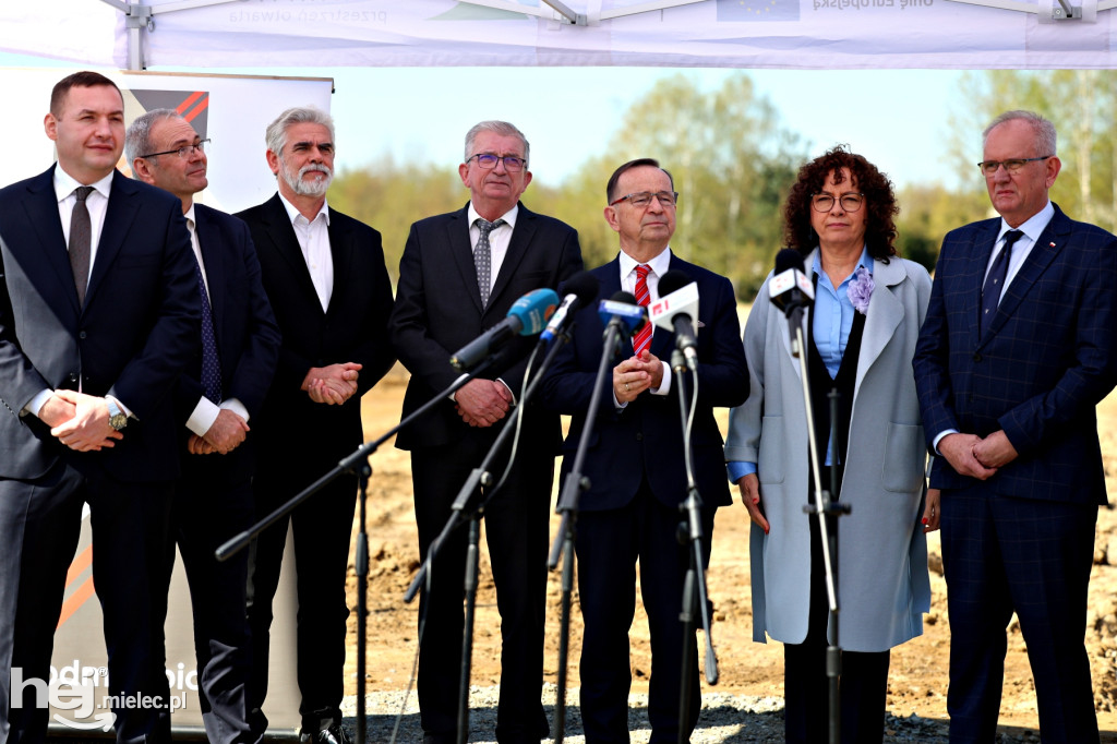 Teren budowy tzw. obwodnicy lotniskowej