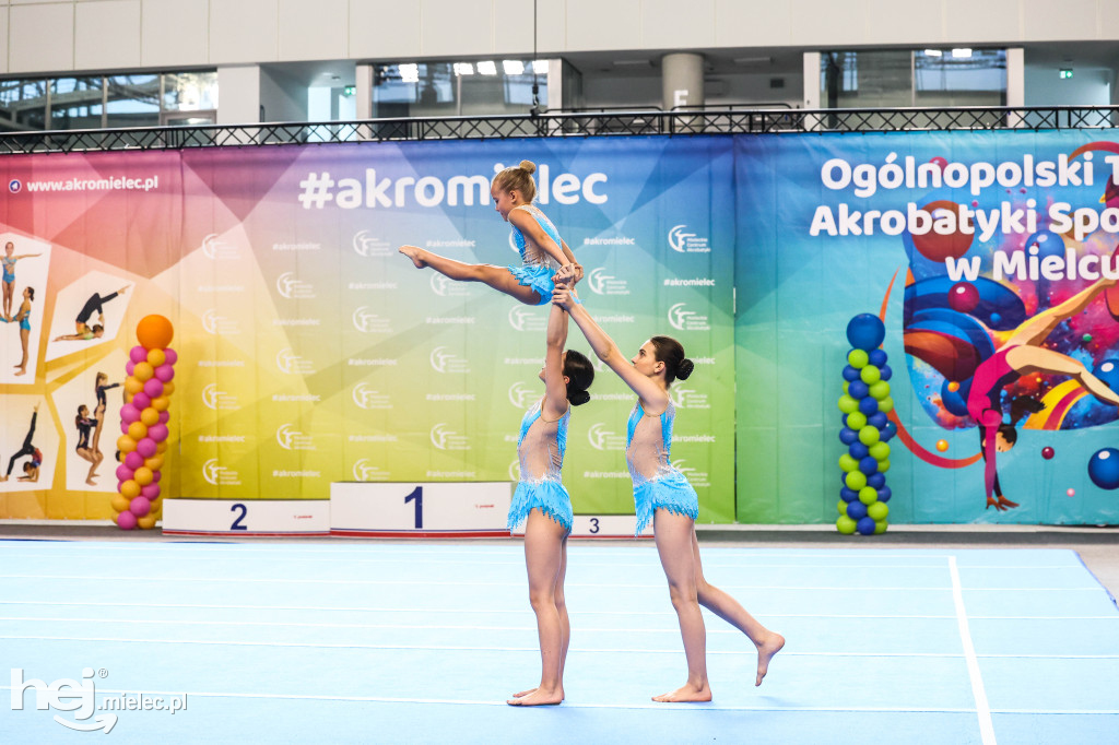 III Ogólnopolski Turniej Akrobatyki Sportowej w Mielcu [DZIEŃ 1]