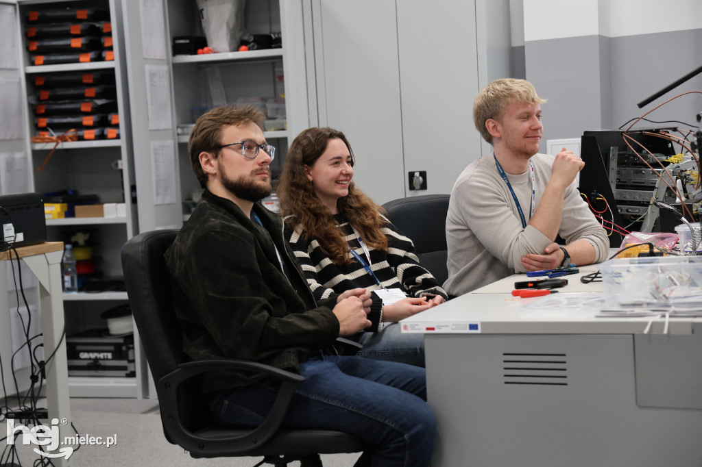 Studenci z topowych uczelni odwiedzili Branżowe Centrum Umiejętności w Mielcu!