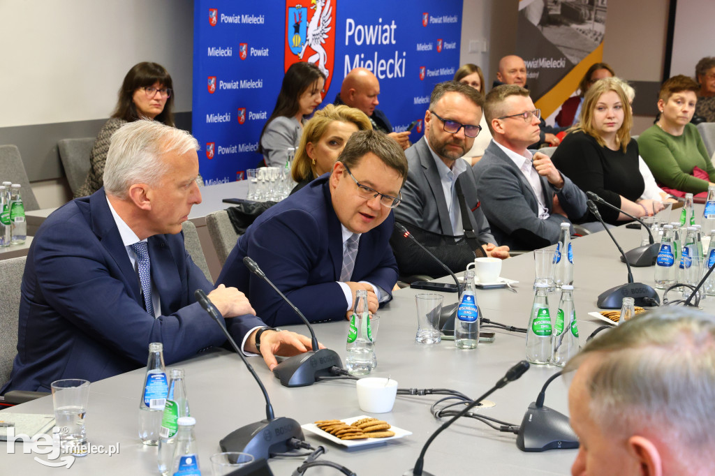 Spotkanie z przedstawicielami Uniwersyteckim Szpitalem Klinicznym