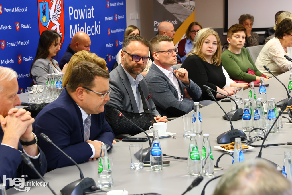 Spotkanie z przedstawicielami Uniwersyteckim Szpitalem Klinicznym