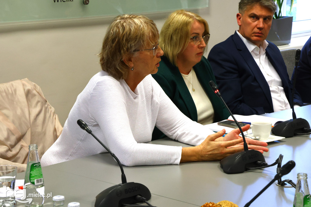Spotkanie z przedstawicielami Uniwersyteckim Szpitalem Klinicznym