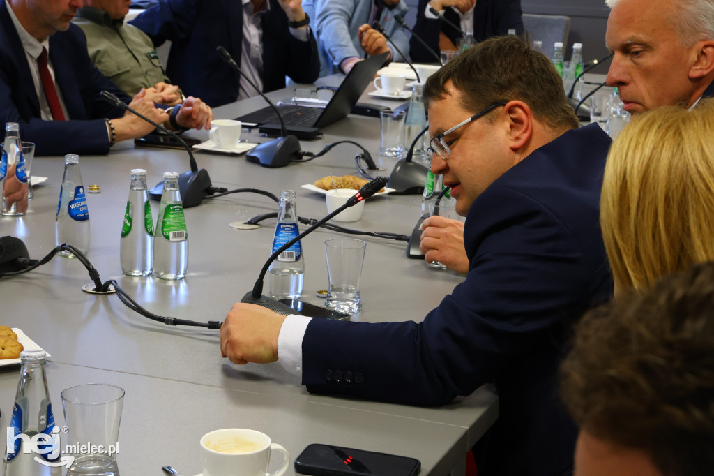 Spotkanie z przedstawicielami Uniwersyteckim Szpitalem Klinicznym