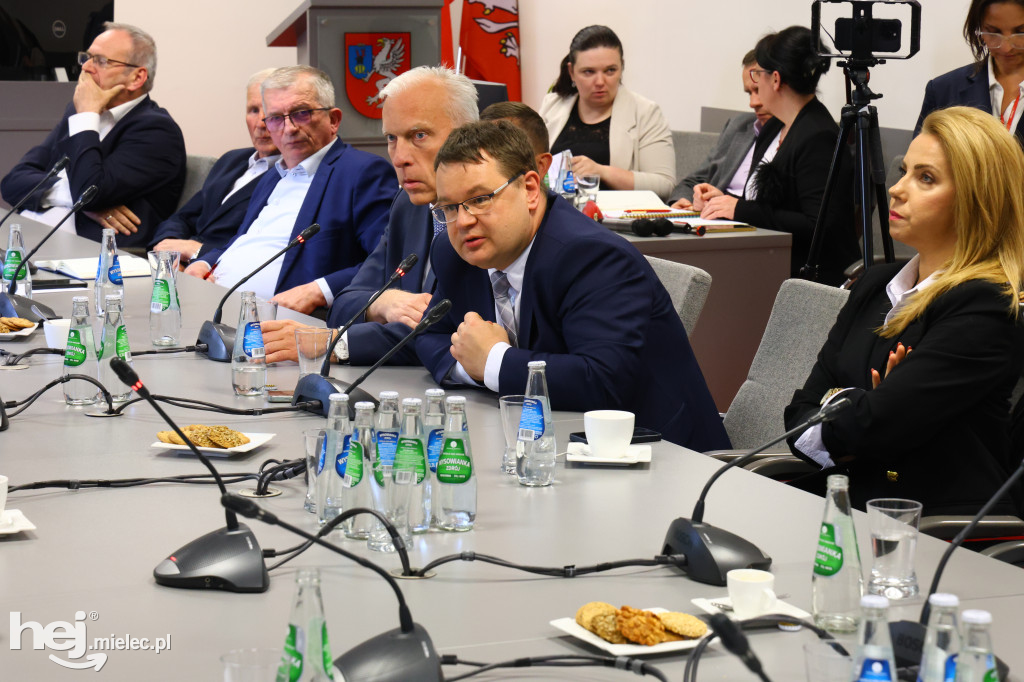 Spotkanie z przedstawicielami Uniwersyteckim Szpitalem Klinicznym