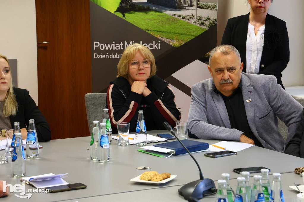 Spotkanie z przedstawicielami Uniwersyteckim Szpitalem Klinicznym