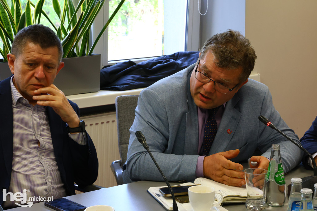Spotkanie z przedstawicielami Uniwersyteckim Szpitalem Klinicznym