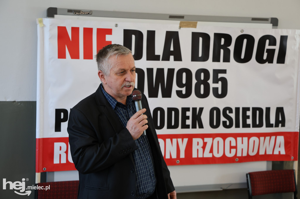 Rzochów kontra nowa obwodnica Mielec-Dębica