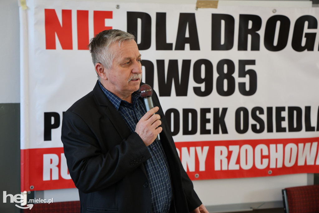 Rzochów kontra nowa obwodnica Mielec-Dębica