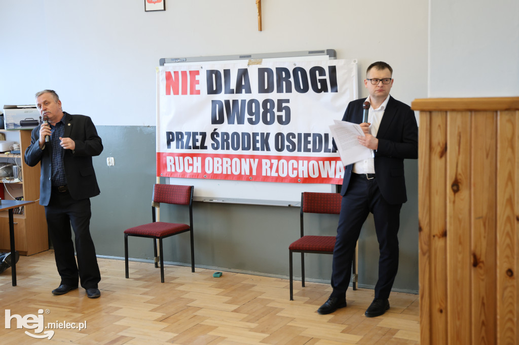Rzochów kontra nowa obwodnica Mielec-Dębica