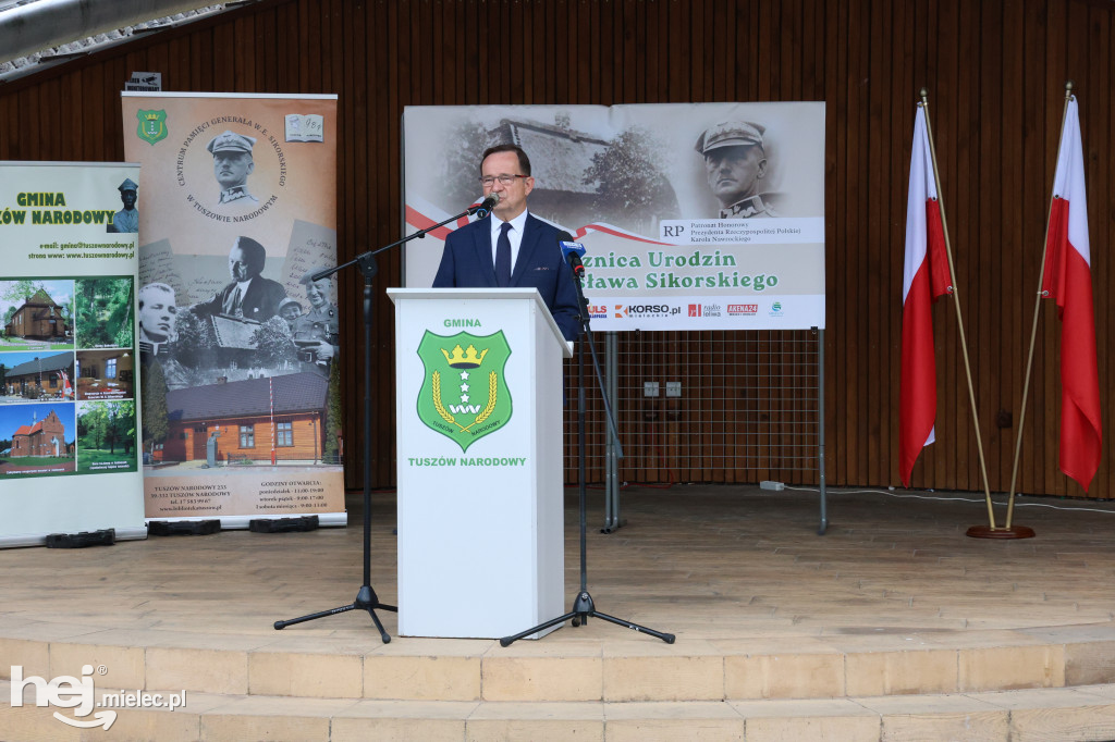 Tuszów Narodowy uczcił 145. rocznicę urodzin gen. Sikorskiego
