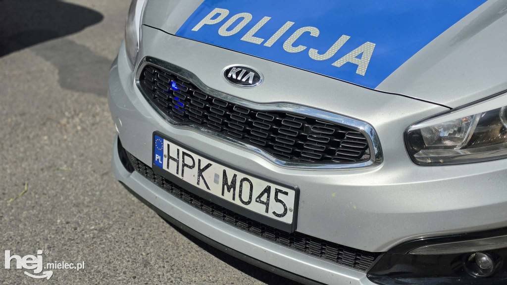 Wypadek z udziałem motocyklisty na ul. Kilińskiego w Mielcu