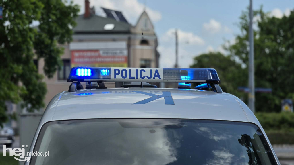 Wypadek z udziałem motocyklisty na ul. Kilińskiego w Mielcu