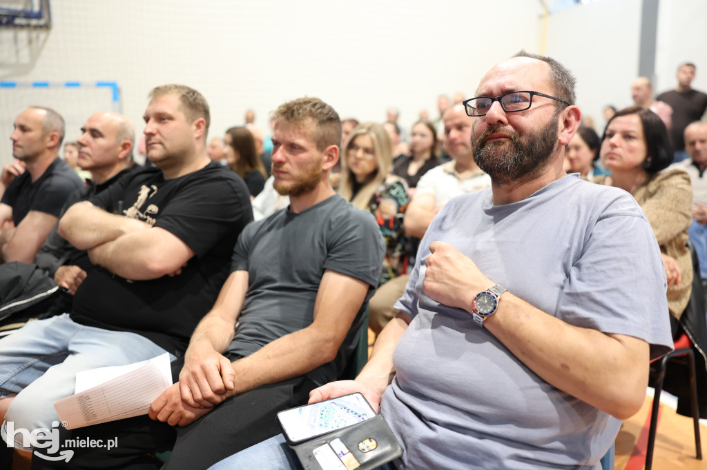 Spotkanie konsultacyjne w Przecławiu na temat drogi Mielec-Dębica