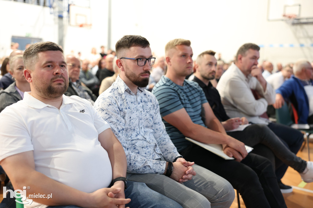 Spotkanie konsultacyjne w Przecławiu na temat drogi Mielec-Dębica