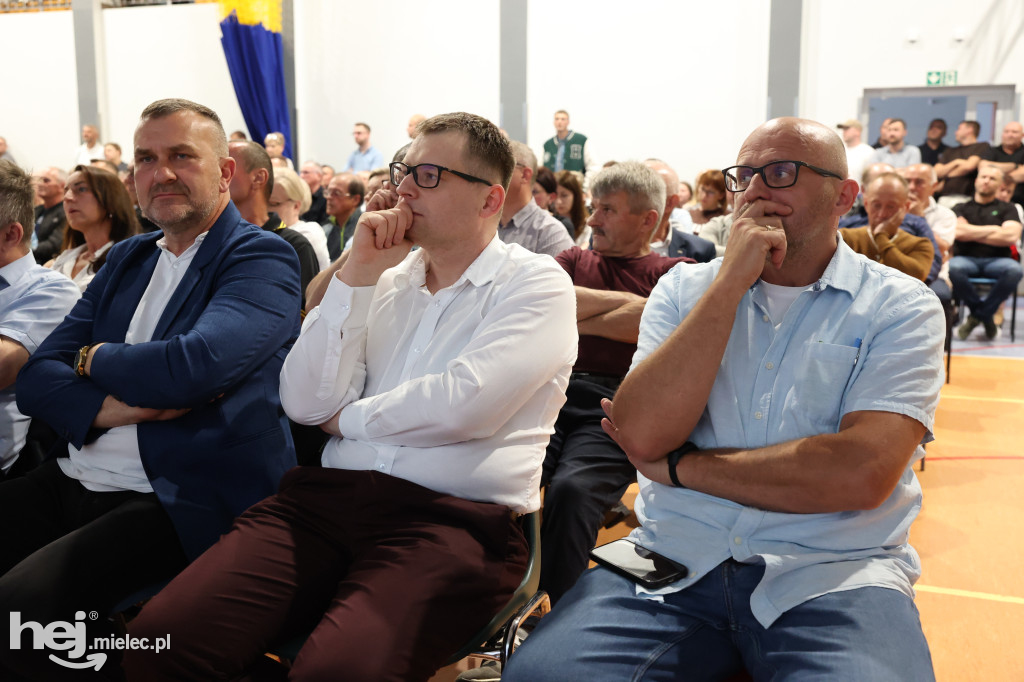 Spotkanie konsultacyjne w Przecławiu na temat drogi Mielec-Dębica