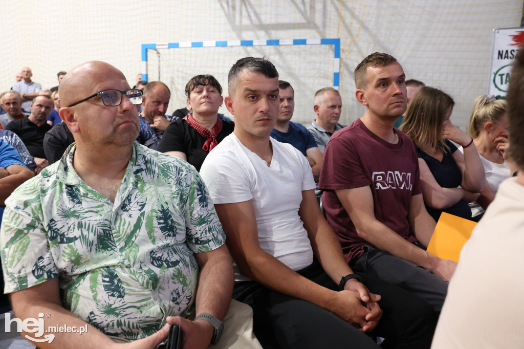 Spotkanie konsultacyjne w Przecławiu na temat drogi Mielec-Dębica
