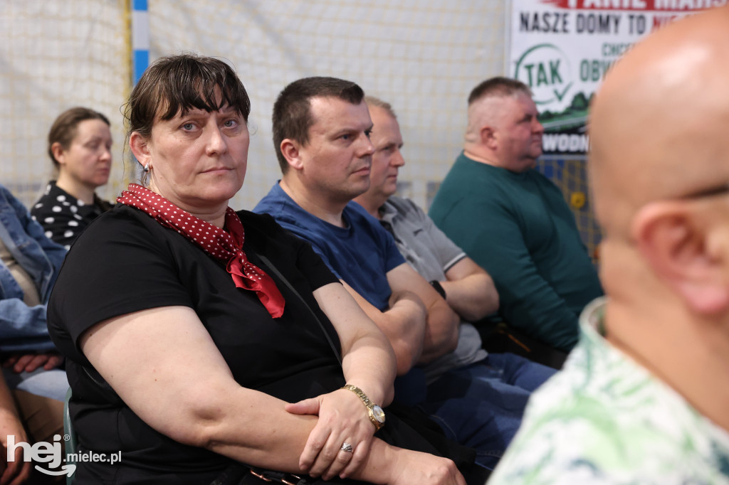 Spotkanie konsultacyjne w Przecławiu na temat drogi Mielec-Dębica