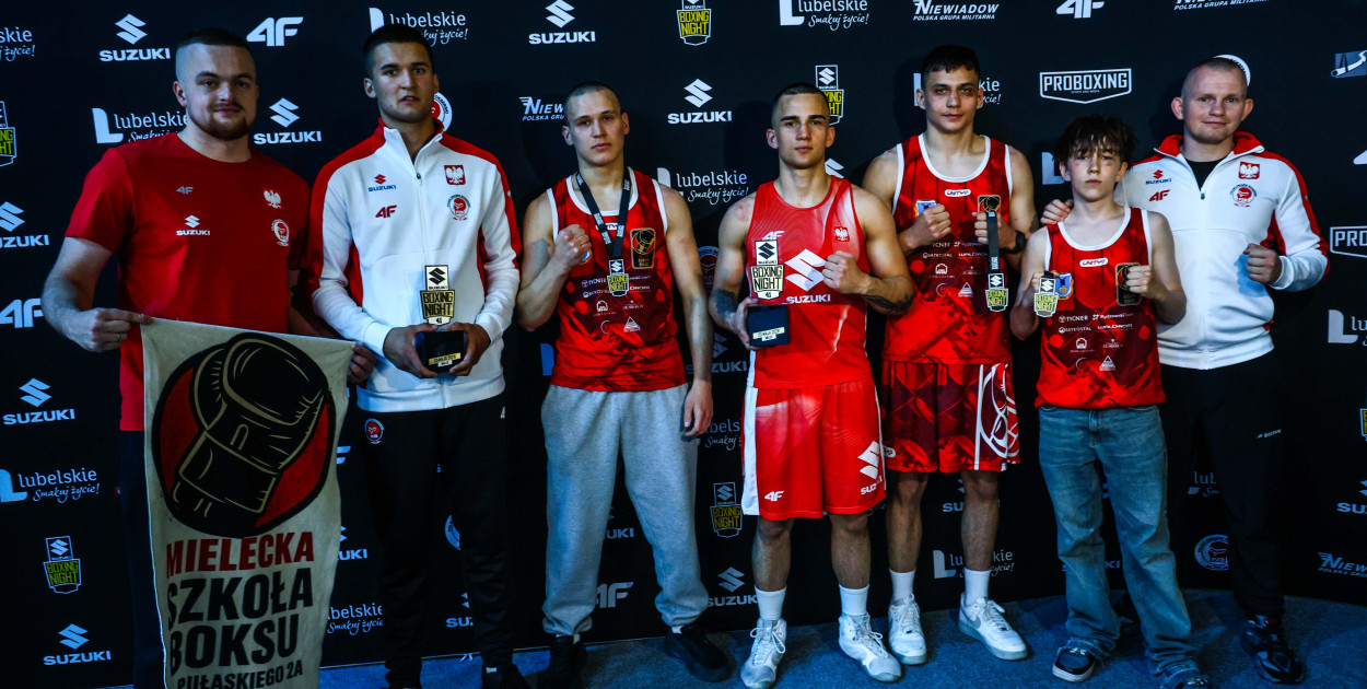Jakub Pałka wygrał przed mielecką publicznością podczas Suzuki Boxing Night 41