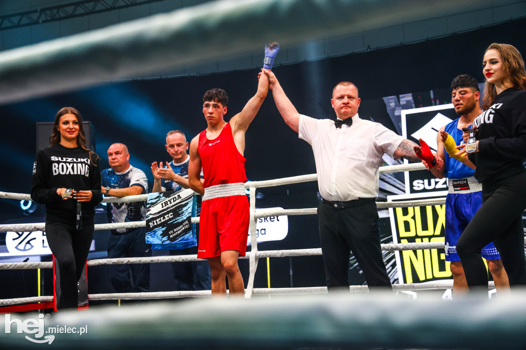Jakub Pałka wygrał przed mielecką publicznością podczas Suzuki Boxing Night 41