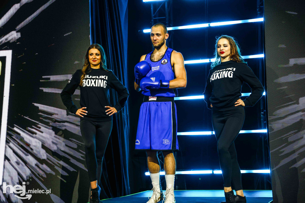 Jakub Pałka wygrał przed mielecką publicznością podczas Suzuki Boxing Night 41