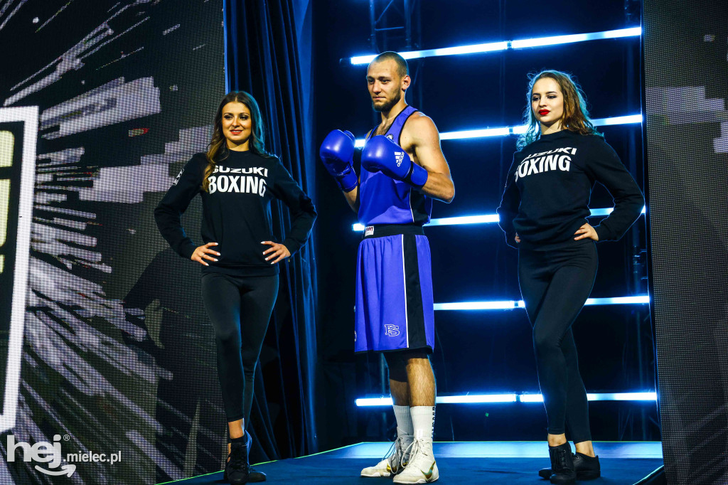 Jakub Pałka wygrał przed mielecką publicznością podczas Suzuki Boxing Night 41