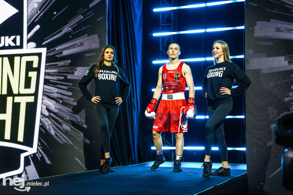 Jakub Pałka wygrał przed mielecką publicznością podczas Suzuki Boxing Night 41