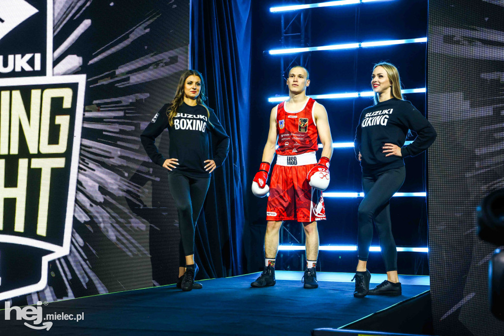 Jakub Pałka wygrał przed mielecką publicznością podczas Suzuki Boxing Night 41