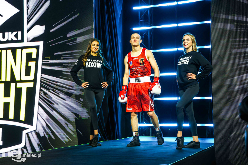 Jakub Pałka wygrał przed mielecką publicznością podczas Suzuki Boxing Night 41