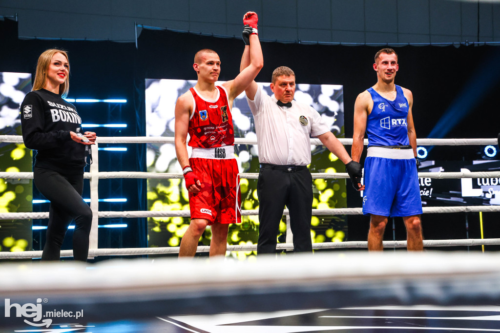 Jakub Pałka wygrał przed mielecką publicznością podczas Suzuki Boxing Night 41