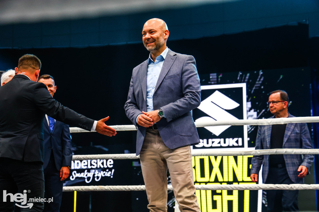 Jakub Pałka wygrał przed mielecką publicznością podczas Suzuki Boxing Night 41