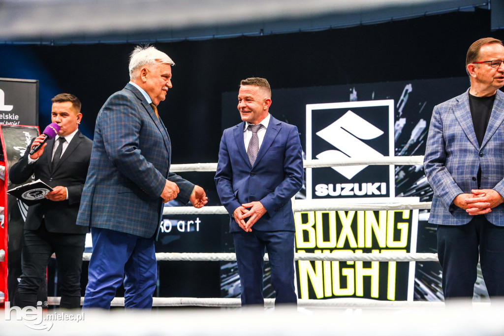 Jakub Pałka wygrał przed mielecką publicznością podczas Suzuki Boxing Night 41