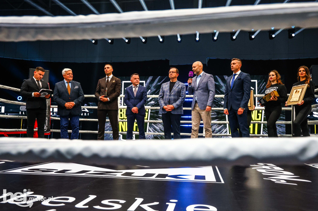 Jakub Pałka wygrał przed mielecką publicznością podczas Suzuki Boxing Night 41