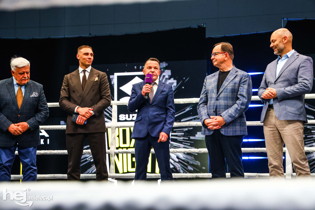 Jakub Pałka wygrał przed mielecką publicznością podczas Suzuki Boxing Night 41