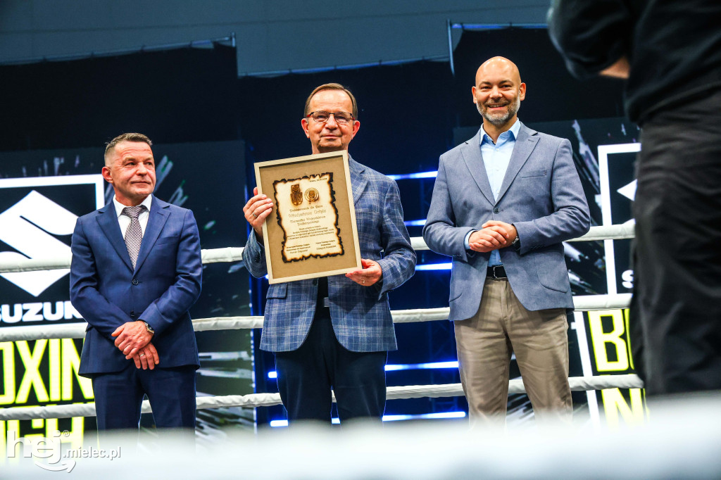 Jakub Pałka wygrał przed mielecką publicznością podczas Suzuki Boxing Night 41
