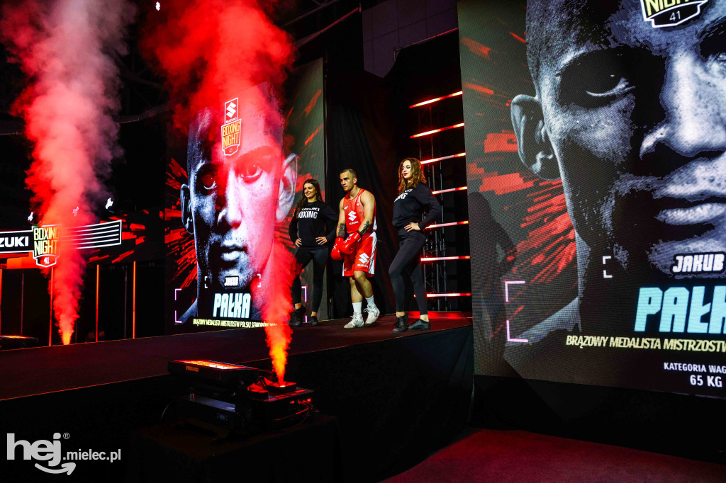 Jakub Pałka wygrał przed mielecką publicznością podczas Suzuki Boxing Night 41
