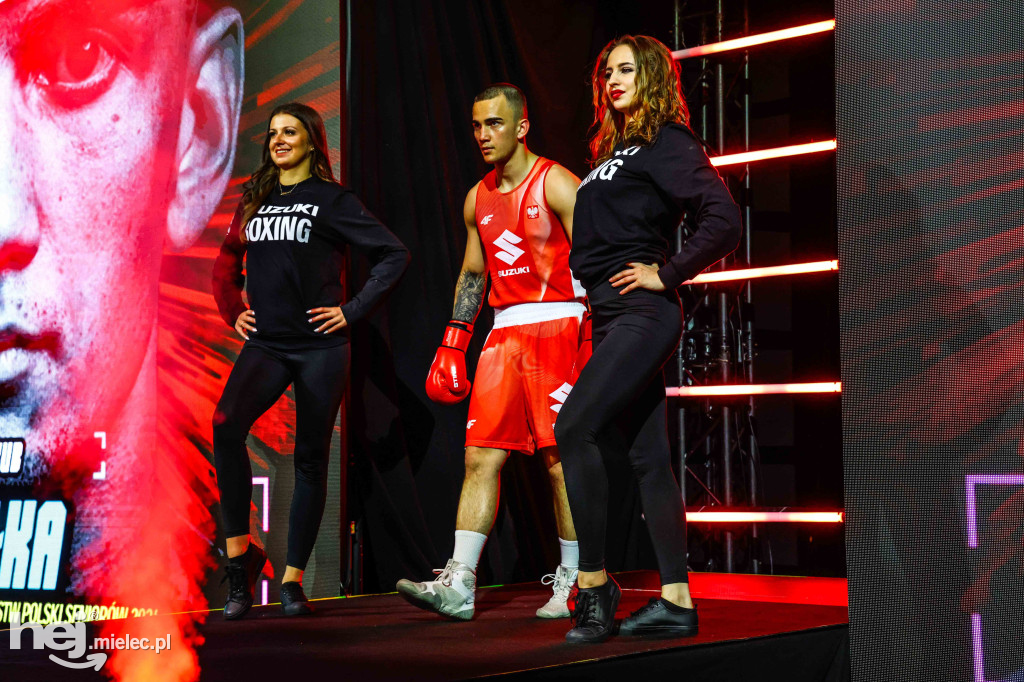 Jakub Pałka wygrał przed mielecką publicznością podczas Suzuki Boxing Night 41