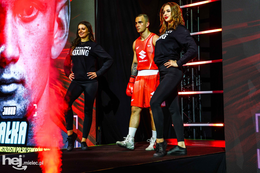 Jakub Pałka wygrał przed mielecką publicznością podczas Suzuki Boxing Night 41