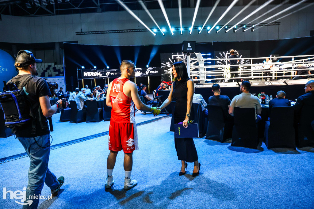 Jakub Pałka wygrał przed mielecką publicznością podczas Suzuki Boxing Night 41