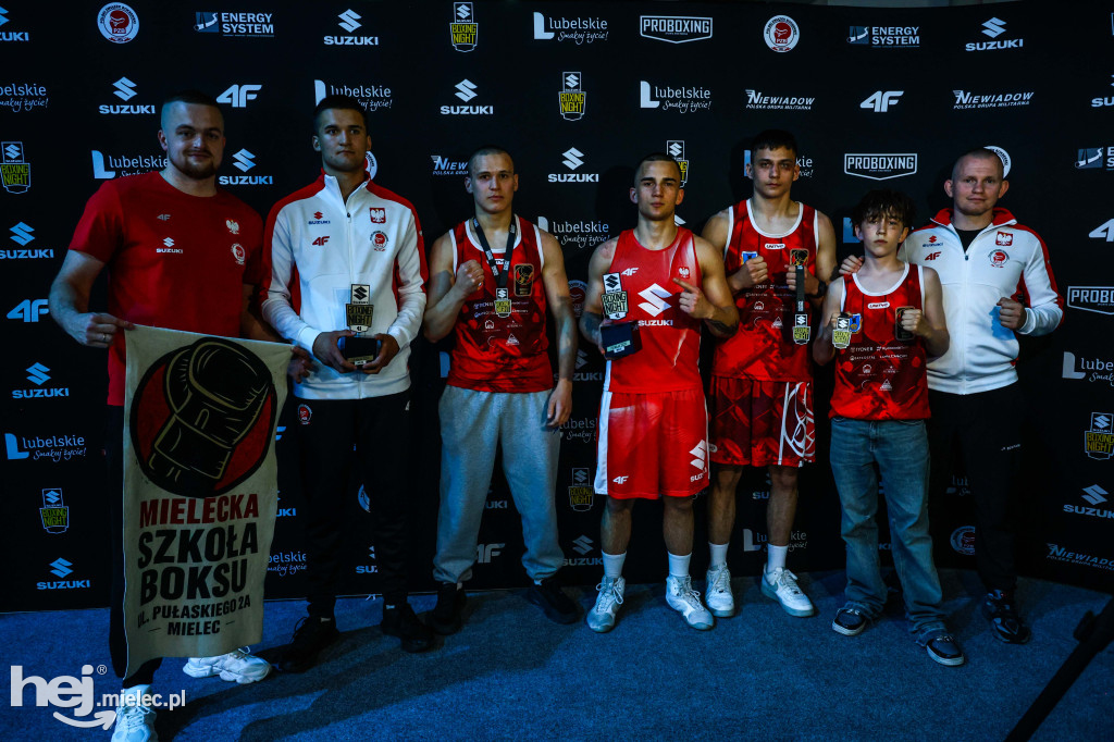Jakub Pałka wygrał przed mielecką publicznością podczas Suzuki Boxing Night 41