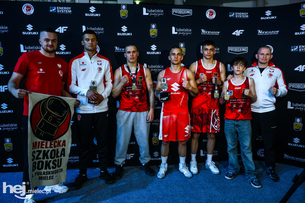 Jakub Pałka wygrał przed mielecką publicznością podczas Suzuki Boxing Night 41